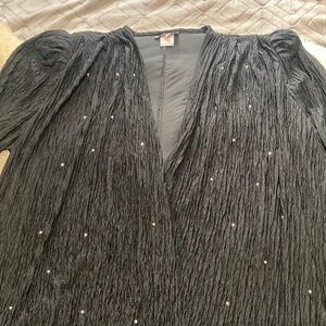 Black jacket with sparkly stones size 30